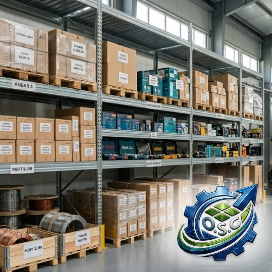 Omnisolid industrial supply warehouse with high-quality maintenance tools and equipment
