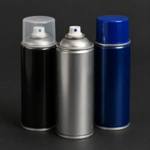 High-performance industrial anti-spatter spray application on metal surfaces to prevent weld slag adhesion.