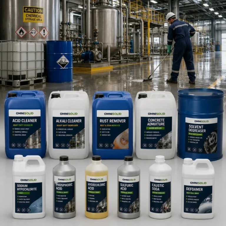 High-Purity Industrial Chemicals & Solvents