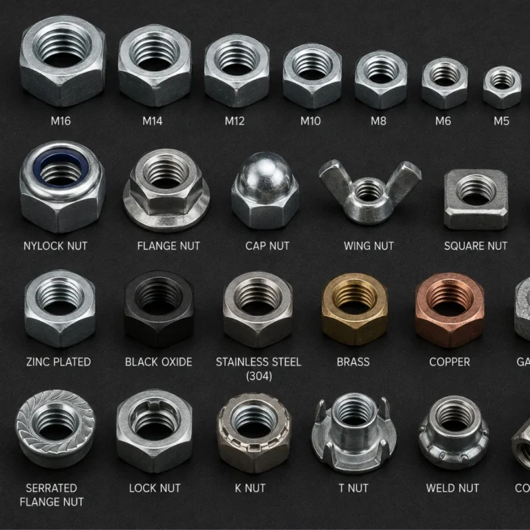 High-Performance Industrial Nuts