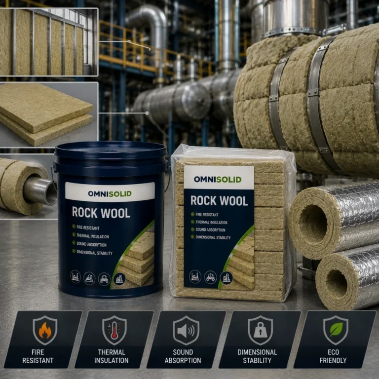 Heavy-Duty Industrial Rock Wool