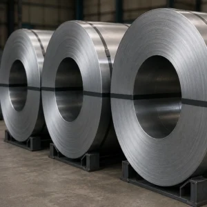 Our high-performance industrial steel coils supply heavy B2B manufacturing. First of all, they are designed for demanding continuous production environments. Above all, these robust materials ensure safe metal forming daily. Furthermore, they perform exceptionally under massive automated processing conditions. Consequently, industrial facilities rely on this material continuously. As a result, they prevent severe operational supply shortages effectively. Specifically, interrupted material feeds cause major financial losses. Therefore, using these reliable rolls reduces risks quickly. Similarly, they create a massive fabrication advantage inside factories. Because of this, this reliable supply stops costly production drops. Also, the advanced rolled design offers excellent continuous feeding. In fact, it resists physical stress in harsh stamping settings. In addition, it features great secure high-volume processing properties. For instance, standard flat sheets can slow automation very fast. However, our advanced engineering stops feeding delays completely. Most importantly, it actively blocks internal material flow disruption. Ultimately, critical factory production lines stay safe and well supplied. As a consequence, this extends overall machine efficiency very significantly. Naturally, better continuous feeding means much less operational strain. Thus, safe operation boosts your daily production output. In particular, fabrication teams spend less time loading small sheets. Moreover, you will need far fewer replacement operations overall. Finally, this lowers overall maintenance costs for your business. In conclusion, rely on our industrial steel coils today.